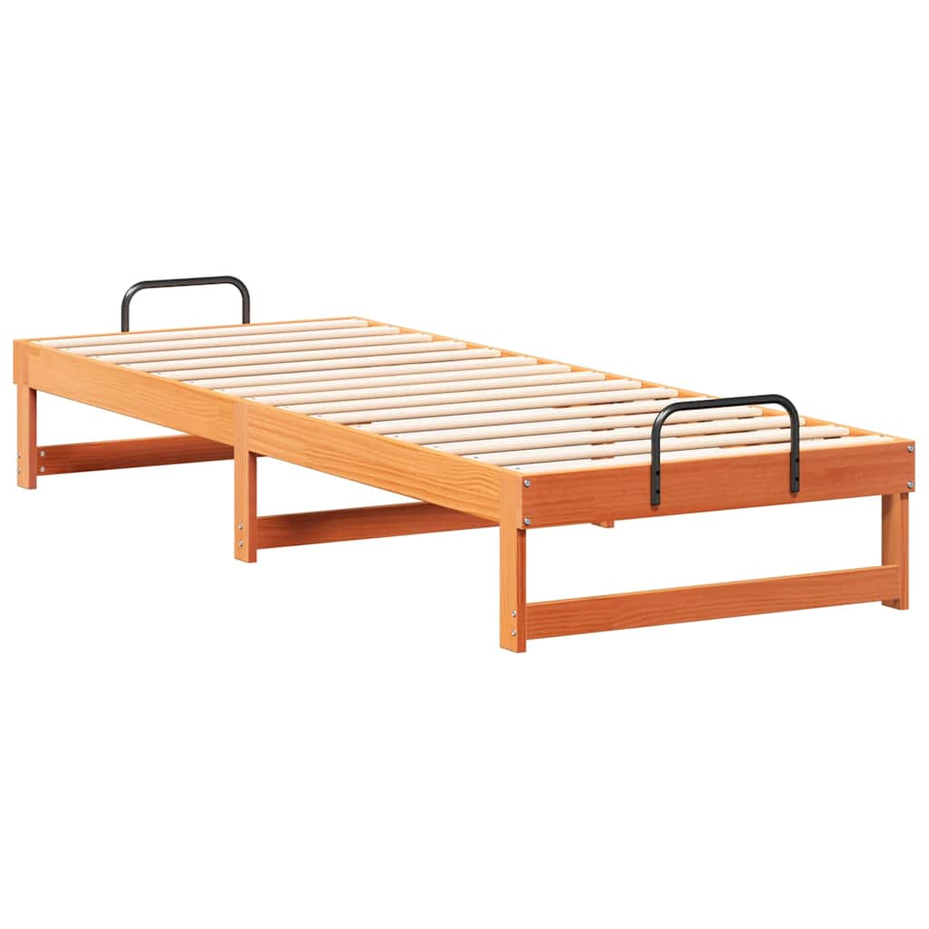 Struttura del letto Marrone 80 x 200 cm Pino massello | homemem39
