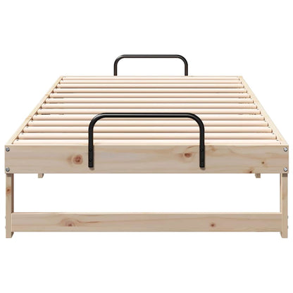 Struttura del letto Marrone 90 x 190 cm Pino massello | homemem39