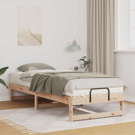 Struttura del letto Marrone 80 x 210 cm Pino massello | homemem39