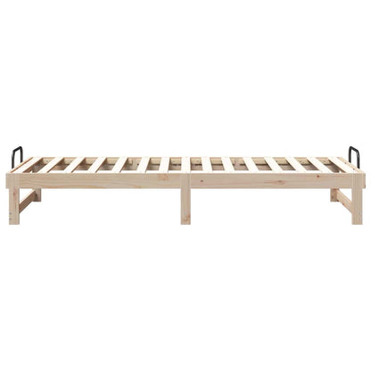 Struttura del letto Marrone 80 x 210 cm Pino massello | homemem39