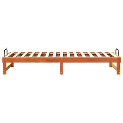 Struttura del letto Marrone 90 x 210 cm Pino massello | homemem39