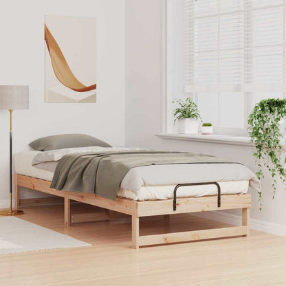 Struttura del letto Marrone 80 x 220 cm Pino massello | homemem39
