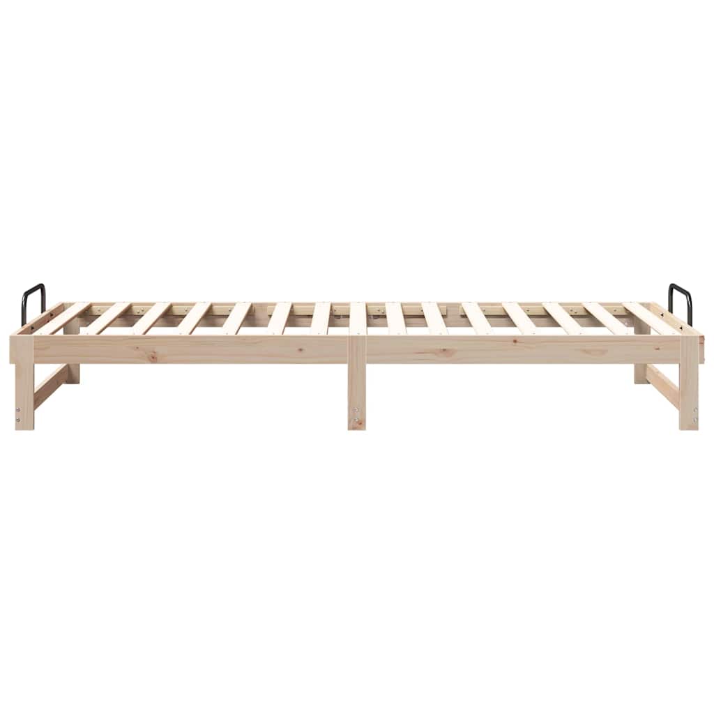 Struttura del letto Marrone 80 x 220 cm Pino massello | homemem39