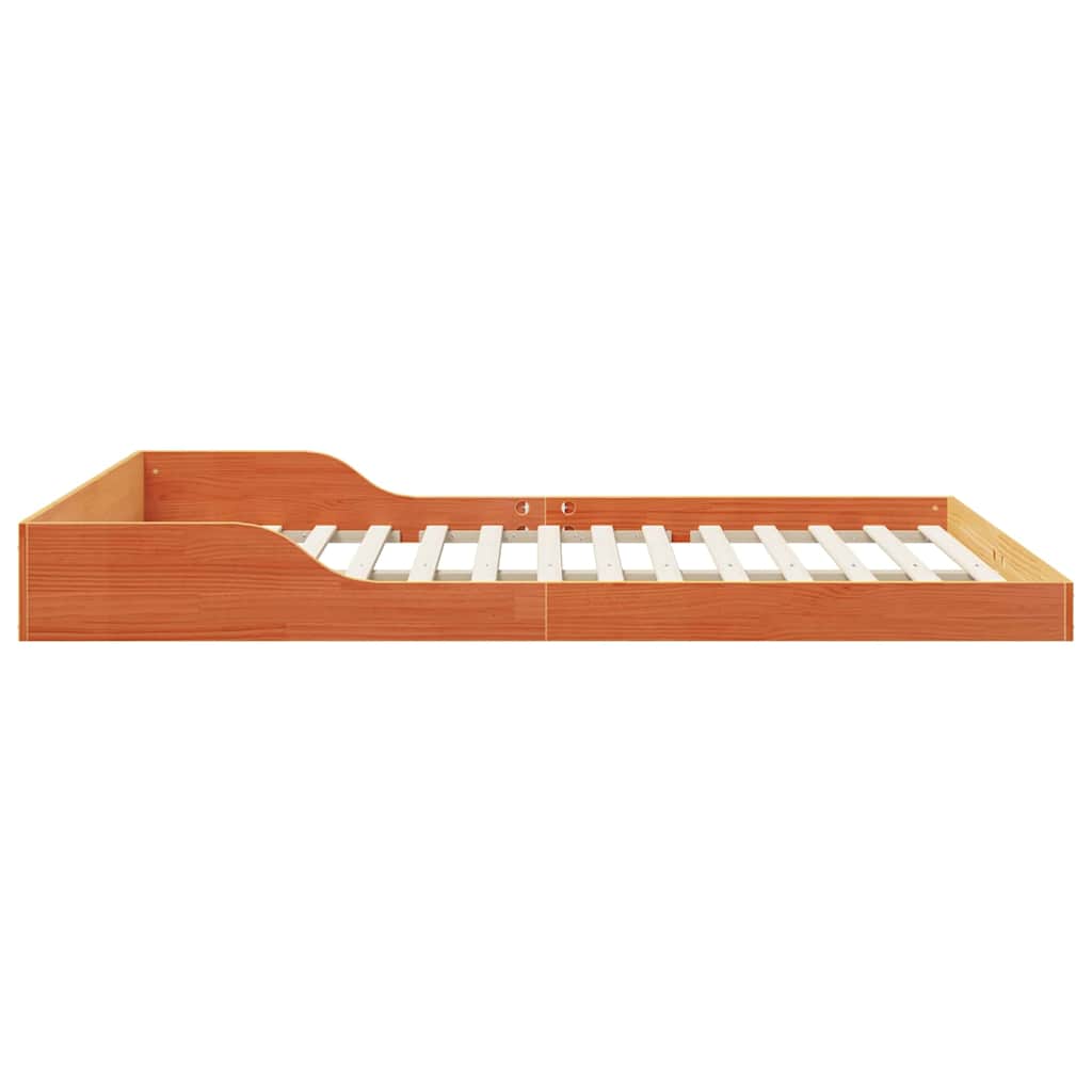 Struttura del letto Marrone cerato 160 x 200 cm Pino massello | homemem39