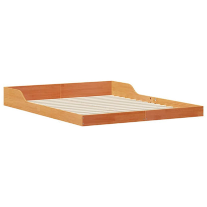 Struttura del letto Marrone cerato 140 x 200 cm Pino massello | homemem39
