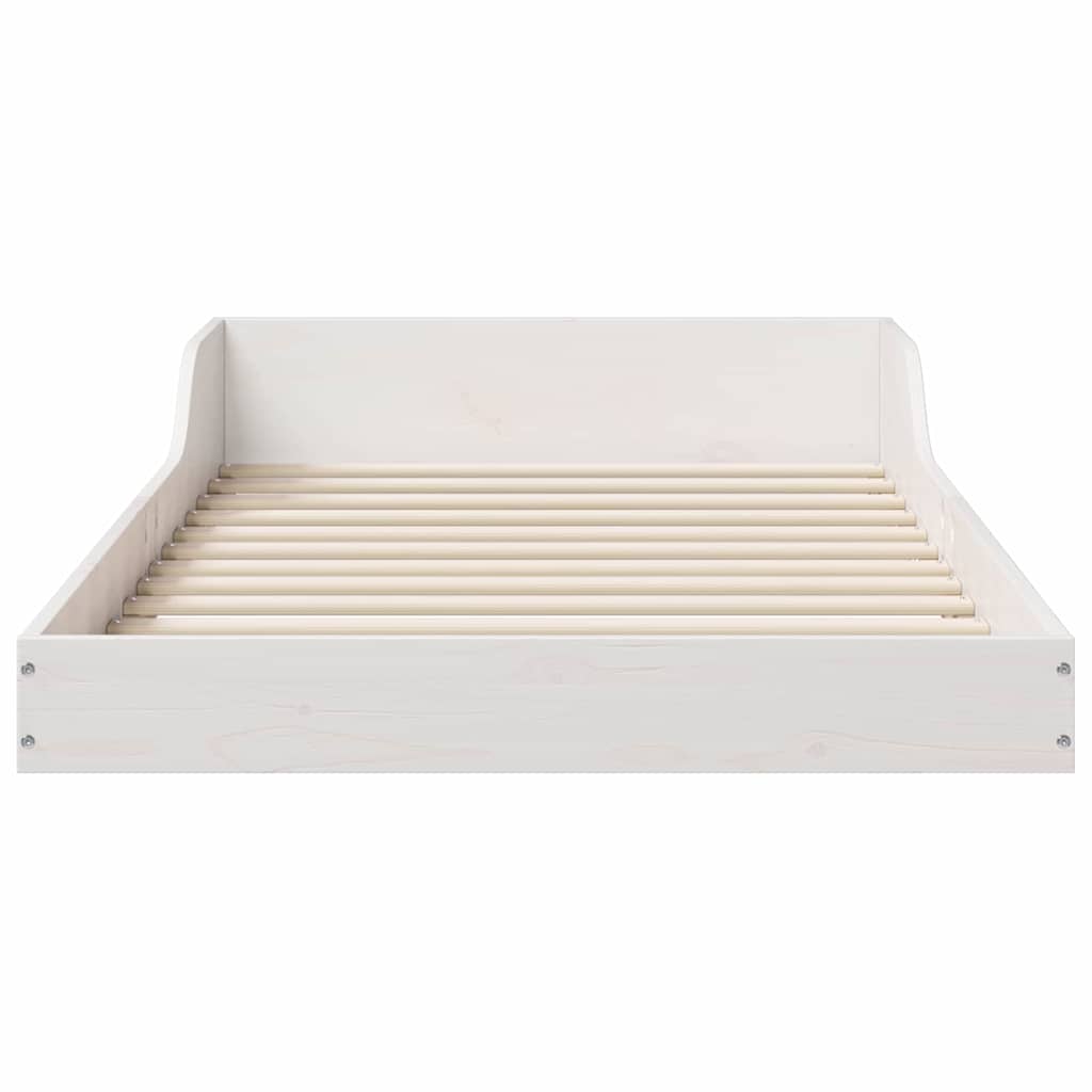 Struttura del letto Bianco 80 x 200 cm Pino massello | homemem39