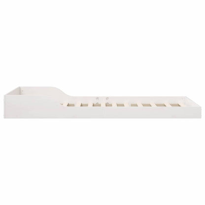 Struttura del letto Bianco 80 x 200 cm Pino massello | homemem39