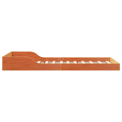Struttura del letto Marrone cerato 80 x 200 cm Pino massello | homemem39