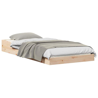 Struttura del letto Naturale 80 x 210 cm Pino massello | homemem39