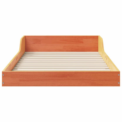 Struttura del letto Marrone cerato 80 x 210 cm Pino massello | homemem39