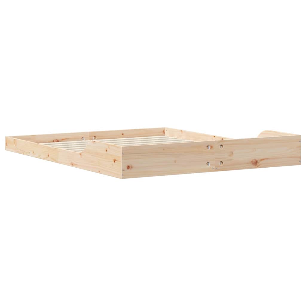 Struttura del letto Marrone 160 x 210 cm Pino massello | homemem39