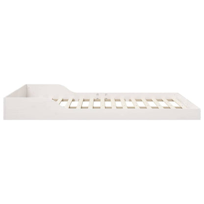 Struttura del letto Bianco 160 x 210 cm Pino massello | homemem39