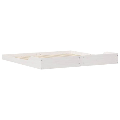 Struttura del letto Bianco 180 x 210 cm Pino massello | homemem39