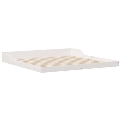 Struttura del letto Bianco 200 x 210 cm Pino massello | homemem39