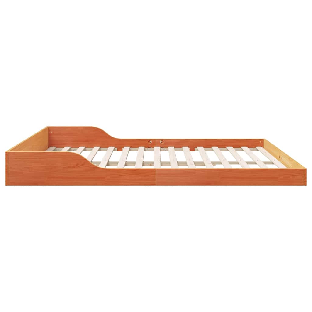 Struttura del letto Marrone cerato 180 x 220 cm Pino massello | homemem39