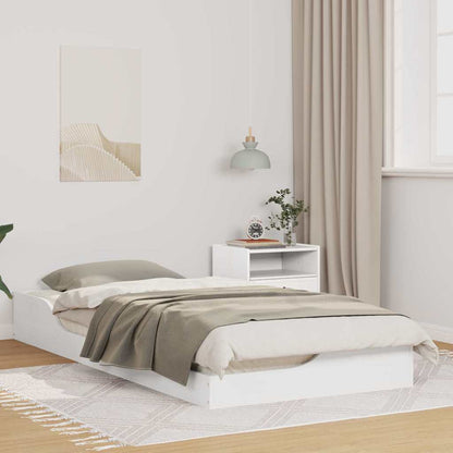 Struttura del letto Bianco 100 x 200 cm Pino massello | homemem39
