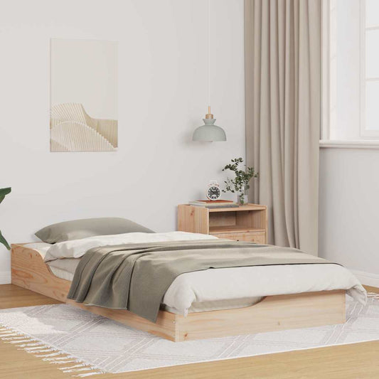 Struttura del letto Marrone 80 x 200 cm Pino massello | homemem39