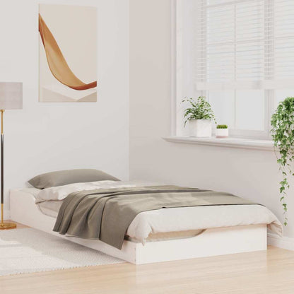 Struttura del letto Bianco 80 x 200 cm Pino massello | homemem39