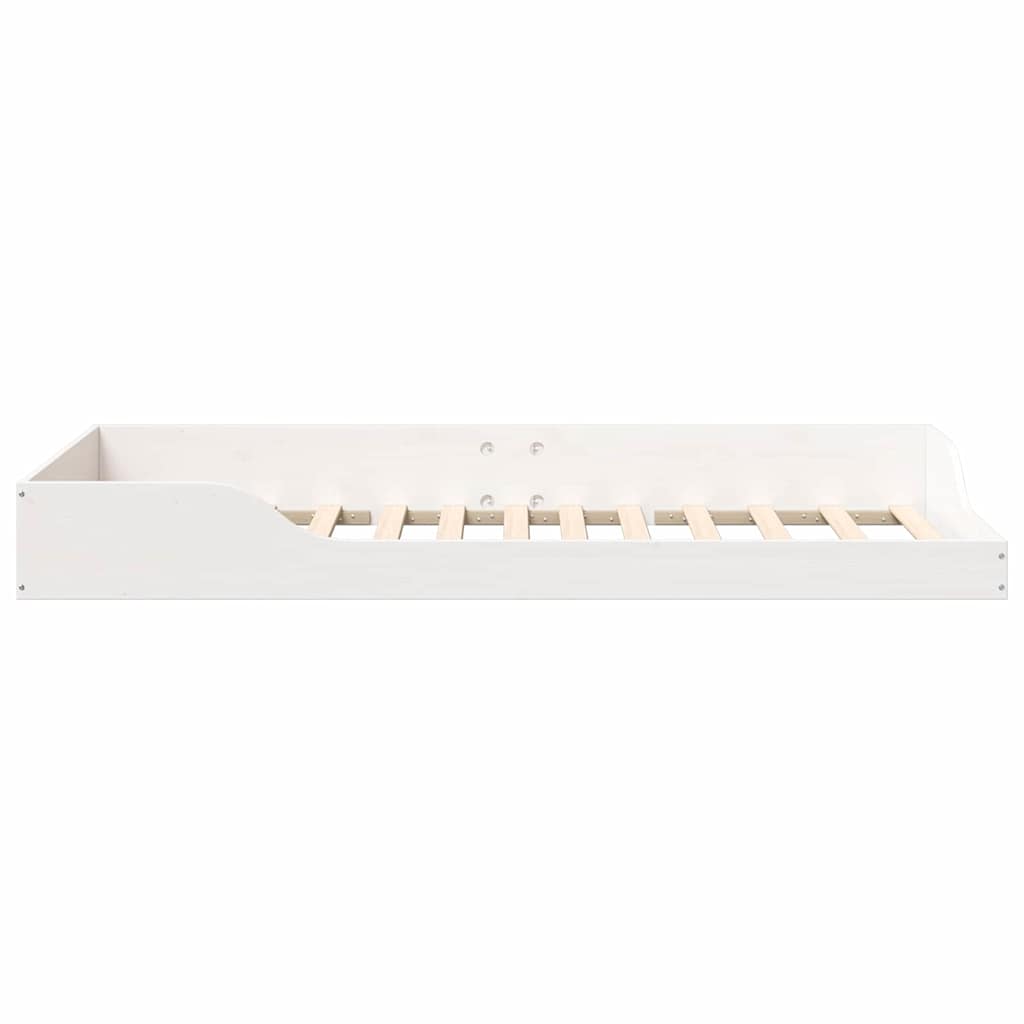 Struttura del letto Bianco 80 x 200 cm Pino massello | homemem39