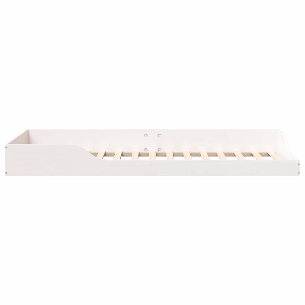 Struttura del letto Bianco 90 x 220 cm Pino massello | homemem39