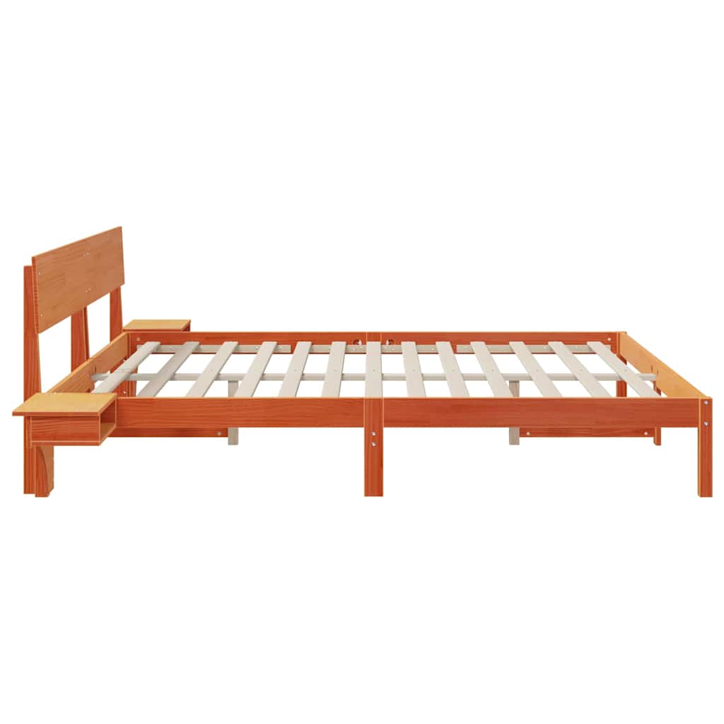 Struttura del letto Marrone cerato 180 x 200 cm Pino massello | homemem39