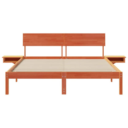 Struttura del letto Marrone cerato 150 x 200 cm Pino massello