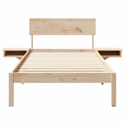 Struttura del letto Marrone 80 x 200 cm Pino massello | homemem39