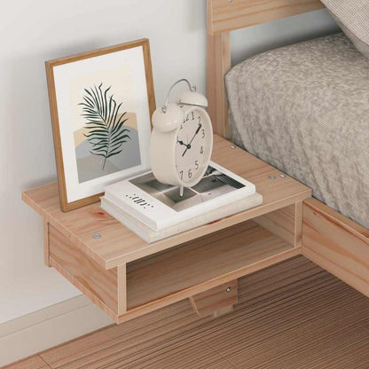 Struttura del letto Marrone 75 x 190 cm Pino massello | homemem39