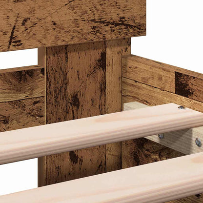 Struttura del letto Legno vecchio 203 x 185 x 70 cm | homemem39