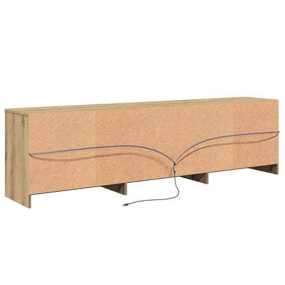 Unità TV 2 pcs Rovere artigianale 180 x 34 x 50 cm