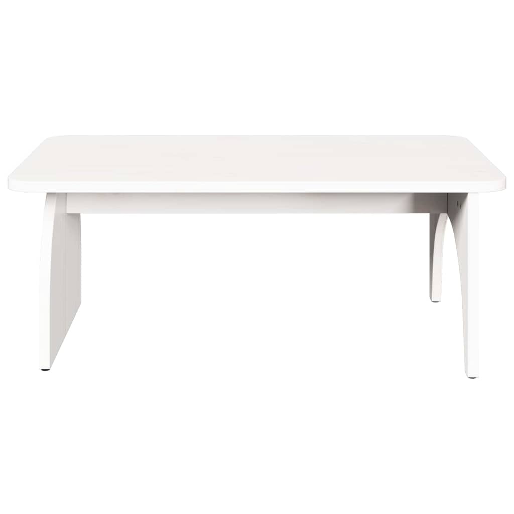 Tavolino da salotto Bianco 80 x 50 x 31 cm