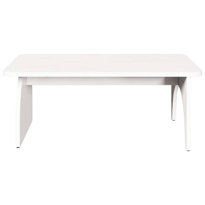 Tavolino da salotto Bianco 80 x 50 x 31 cm
