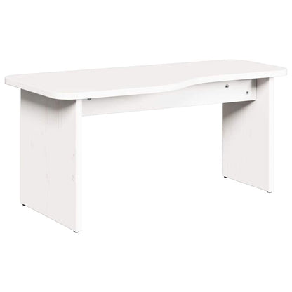 Tavolino da salotto 2 pcs Bianco Legno di pino massello