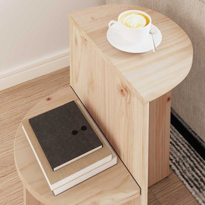 Tavolino da salotto Naturale 50 x 40 x 50 cm