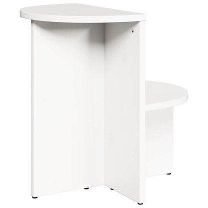 Tavolino da salotto Bianco 50 x 40 x 50 cm