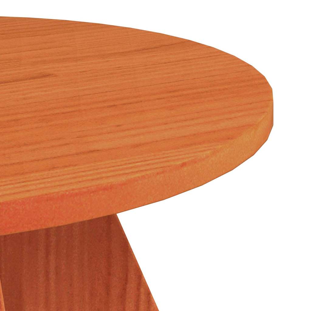 Tavolino da salotto 3 pcs Marrone cerato