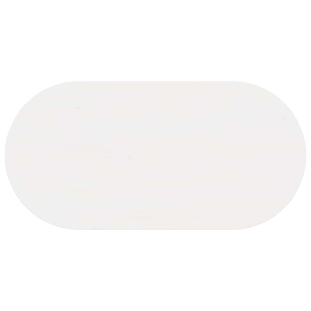 Tavolino da salotto Bianco 80 x 39,5 x 35 cm