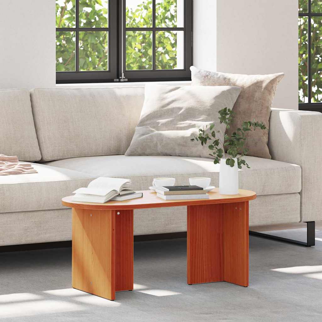 Tavolino da salotto Marrone cerato 80 x 39,5 x 35 cm