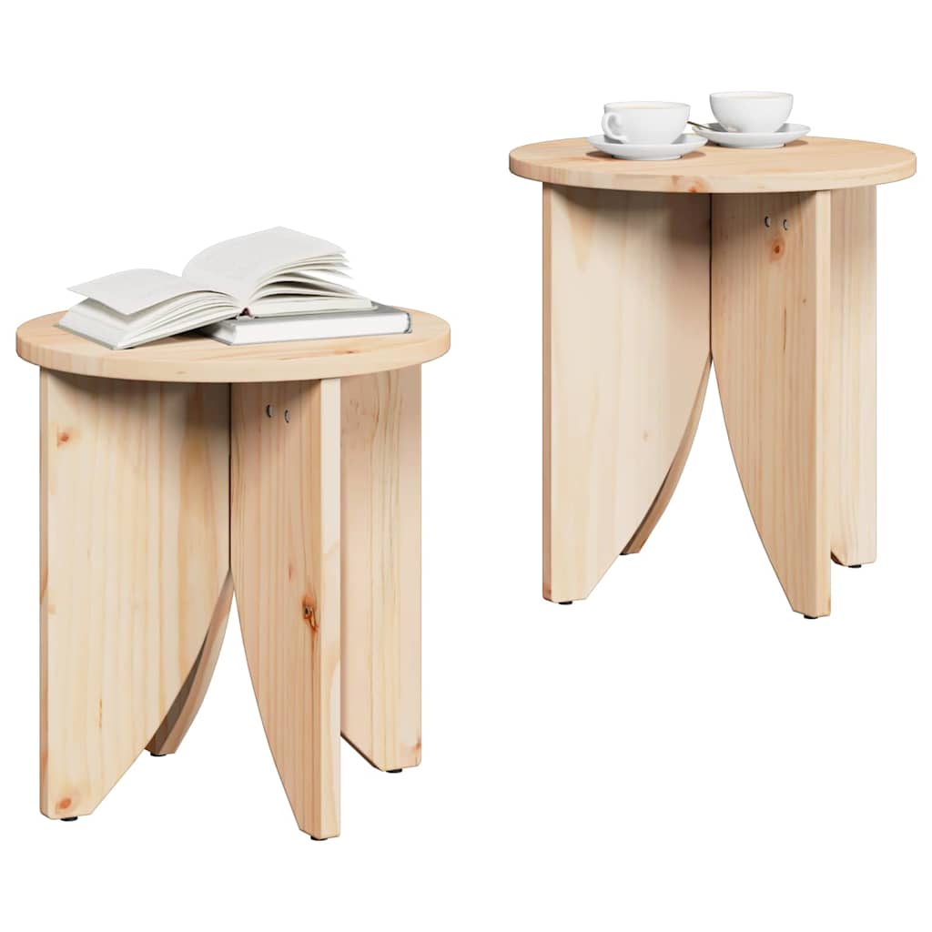 Tavolino da salotto 2 pcs Naturale