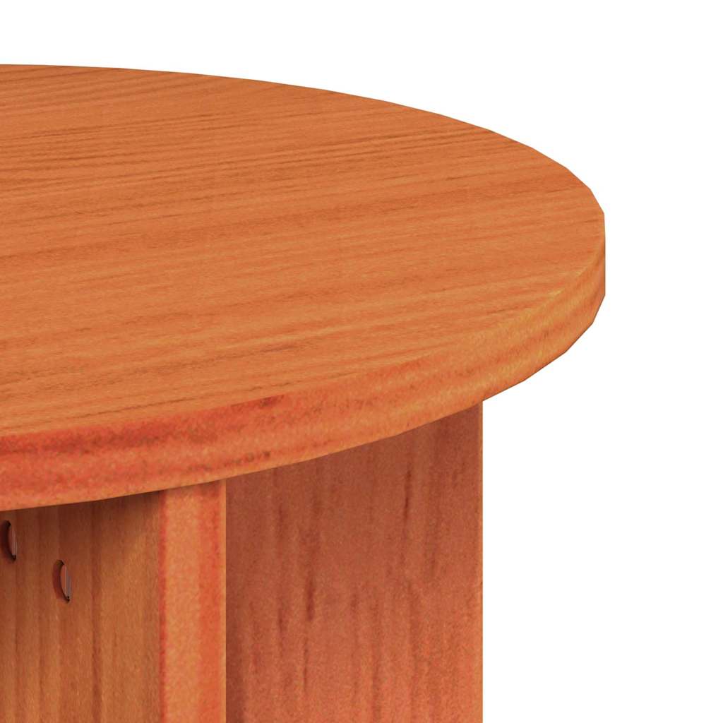 Tavolino da salotto 2 pcs Marrone cerato