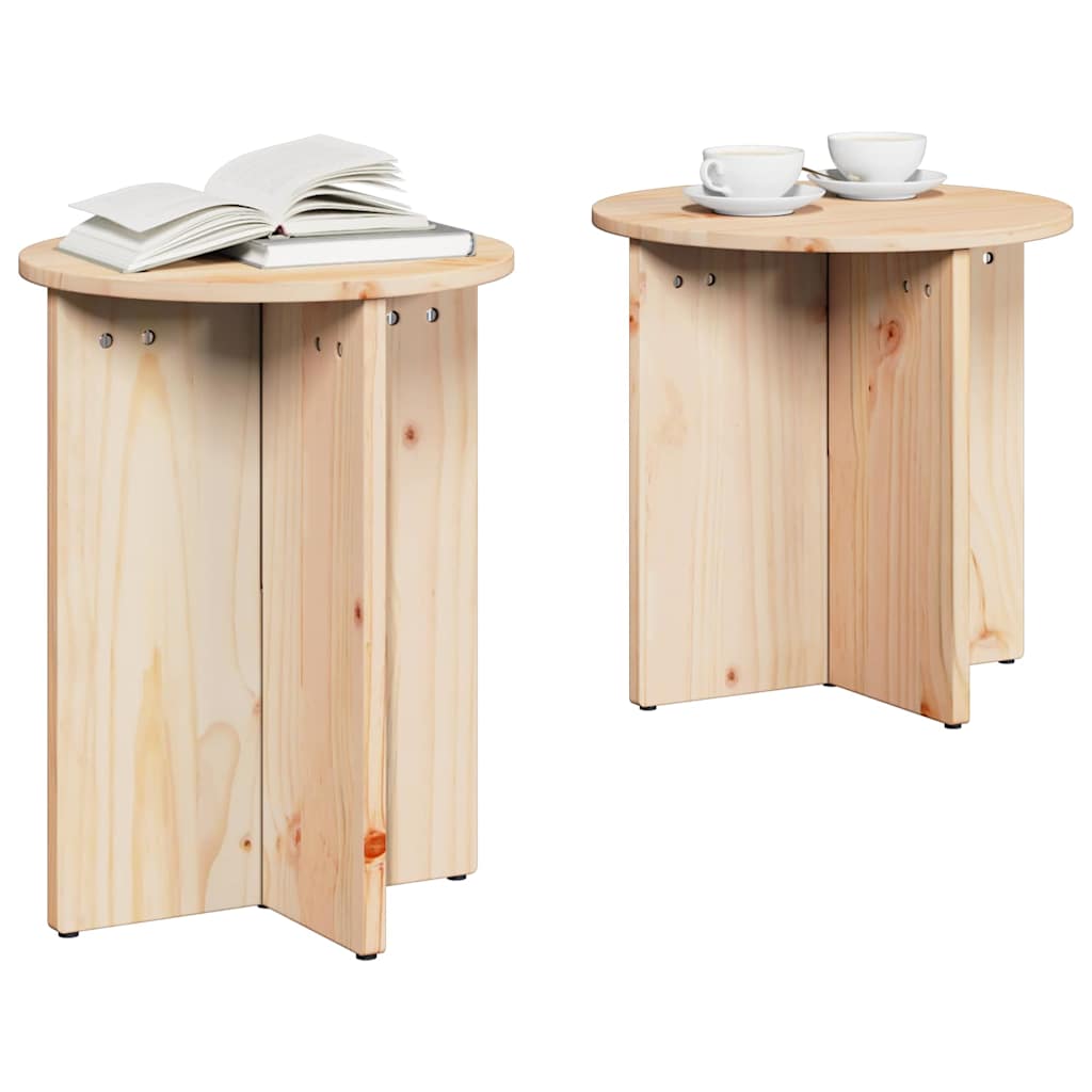 Tavolino da salotto 2 pcs Naturale