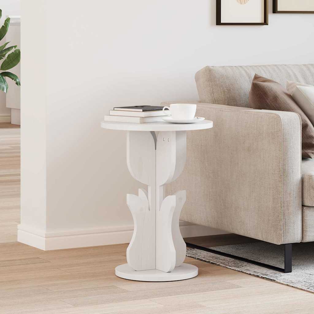 Tavolino da salotto Bianco 39,5 x 39,5 x 53,5 cm