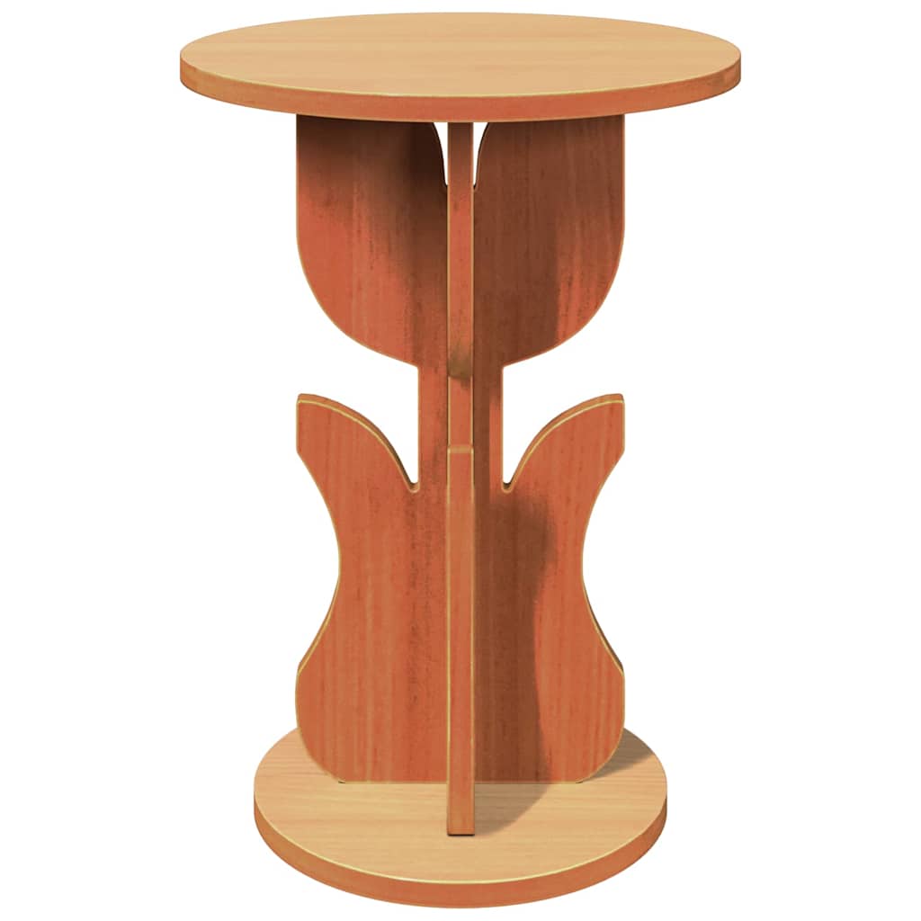 Tavolino da salotto Marrone cerato 39,5 x 39,5 x 53,5 cm