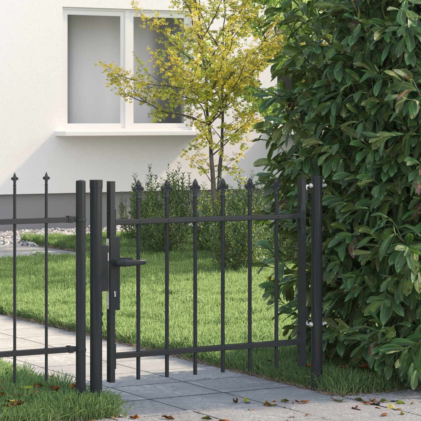 Cancello per recinzione BOXTEL 103 x 124,5 cm | homemem39