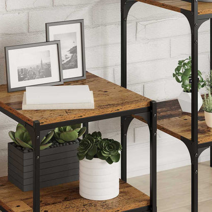 Scaffale 4 pcs Marrone 40 x 40 x 1,5 cm Legno multistrato