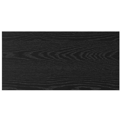 Scaffale 4 pcs Nero 60 x 30 x 1,5 cm Legno multistrato