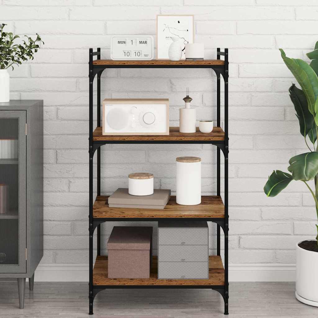 Scaffale 4 pcs Marrone 60 x 40 x 1,5 cm Legno multistrato