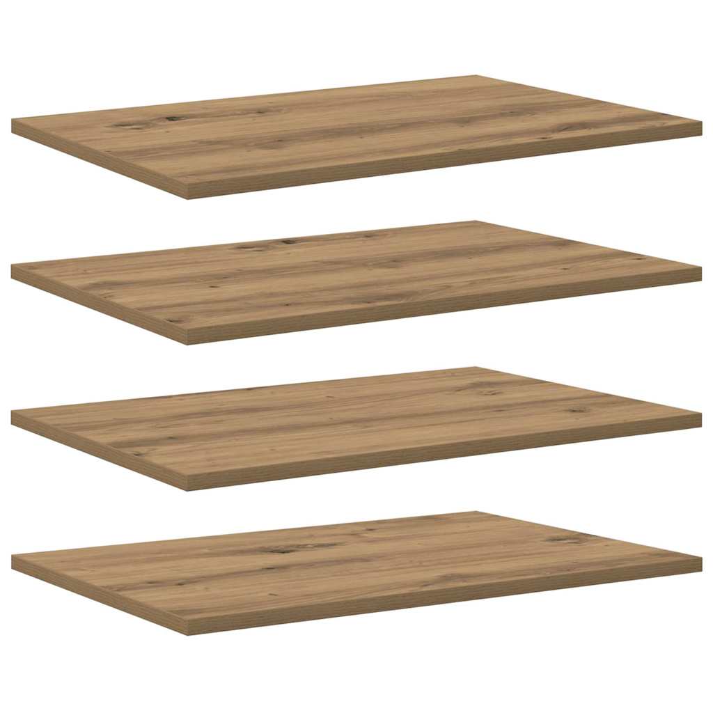 Scaffale 4 pcs Marrone 60 x 40 x 1,5 cm Legno multistrato