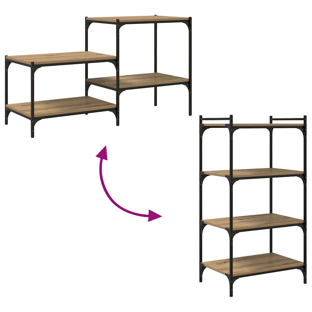 Scaffale 4 pcs Marrone 60 x 40 x 1,5 cm Legno multistrato