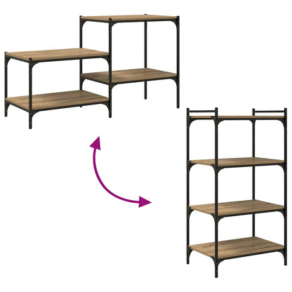 Scaffale 4 pcs Marrone 60 x 40 x 1,5 cm Legno multistrato